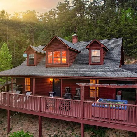 Private Mountain Cabin, Hot Tub Escape In The Smokies, With The View Sevierville Bagian luar foto