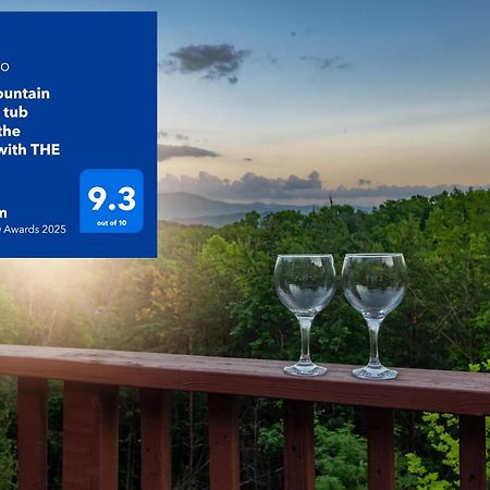 Private Mountain Cabin, Hot Tub Escape In The Smokies, With The View Sevierville Bagian luar foto