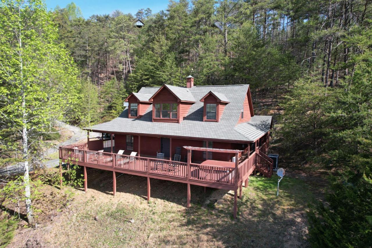 Private Mountain Cabin, Hot Tub Escape In The Smokies, With The View Sevierville Bagian luar foto